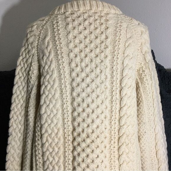VtG Hand Knit by Cathie Suchodolski Wool Sweater Size Large/ XL - Picture 8 of 10